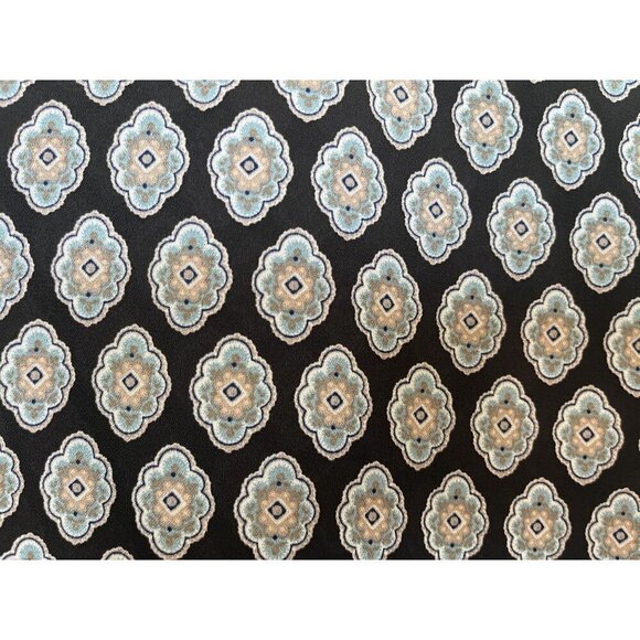 Pleione Relaxed Short Sleeve Floral Blouse M - Picture 5 of 9